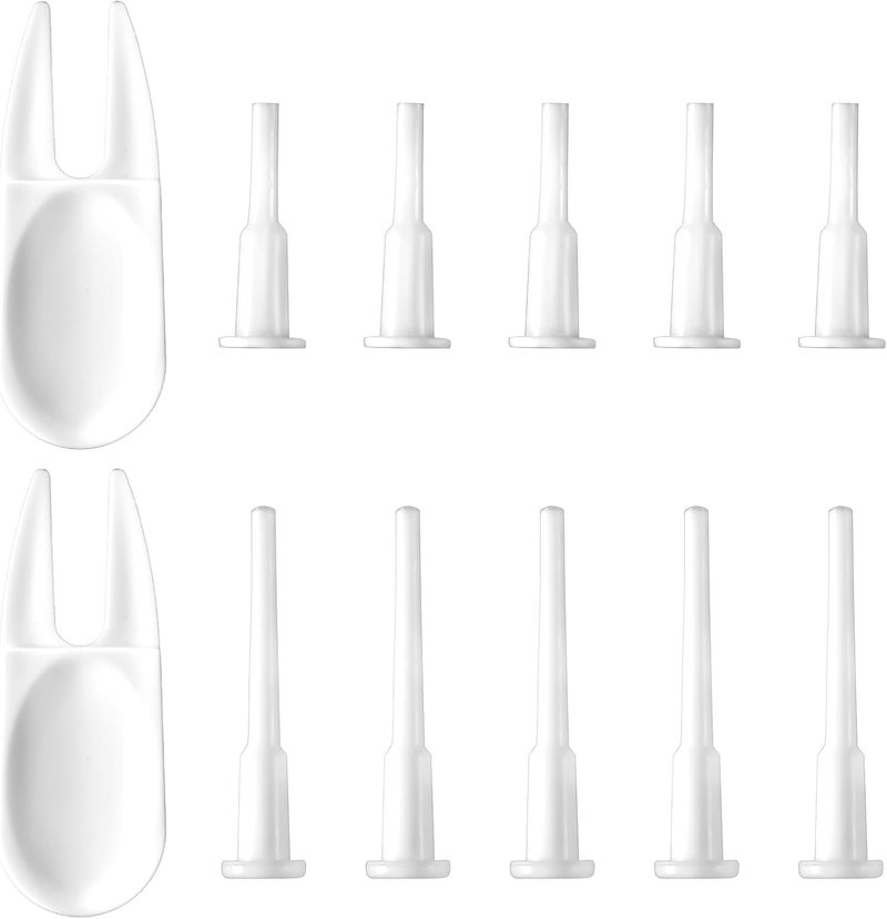 Ymapinc 12pcs Exercise Ball Plug Replacement, Fitness Yoga Ball Inflatable Air Pins for Home Gym Exercise Balls - Image 1